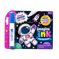 Libro Mágico de Agua Personalizado, No Tóxico, para Dibujar sin Enredos, con Rotulador de Agua para Niños Pequeños