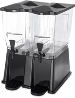 Distributeur de boissons en plastique transparent incassable de haute qualité 11L et 22L pour restaurant, fête, hôtel, restauration et service