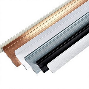 Profilé <span class=keywords><strong>en</strong></span> aluminium <span class=keywords><strong>en</strong></span> forme de L, <span class=keywords><strong>en</strong></span> céramique polie, <span class=keywords><strong>en</strong></span> aluminium 6063, design moderne, métal, revêtement <span class=keywords><strong>en</strong></span> <span class=keywords><strong>poudre</strong></span>, protection des bords, bande d'angle - Product Image 3