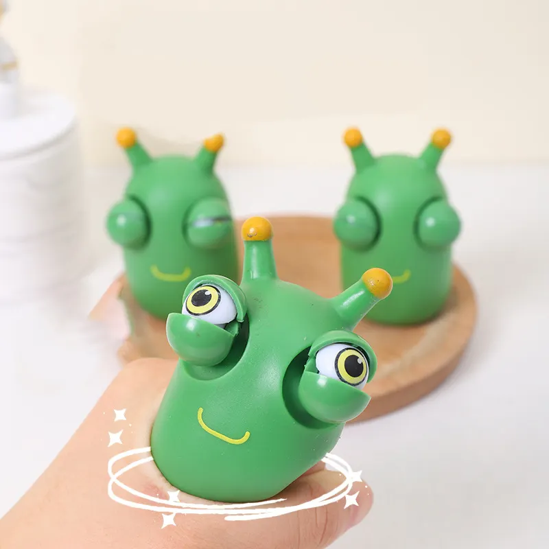 Schlussverkauf Dekompression Droschtiere Augen für Kinder Graswürmchen Droschtierspielzeug Droschtiere Insekten-Augen-Spielzeug
