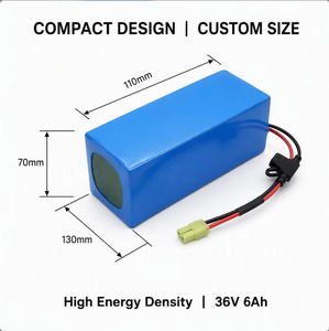 Batterie lithium-ion 36V 6Ah pour trottinette électrique et vélo électrique - Product Image 2