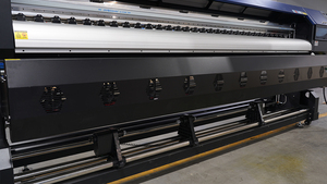 Nhà Máy Made 3.2M 10ft Lớn Định Dạng Sinh Thái Dung Môi Máy In Ngoài Trời <span class=keywords><strong>Flex</strong></span> Biểu Ngữ Áp phích Vinyl Xe Dán Phổ Biến Ngoài Trời <span class=keywords><strong>Plotter</strong></span> - Product Image 5