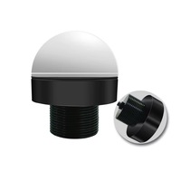 Capteur de surveillance d'état à voyant lumineux hémisphérique quadricolore HEINXS avec buzzer, série KL50, 12-24VDC, modèle KL50-GRYBA, pour l'automatisation industrielle