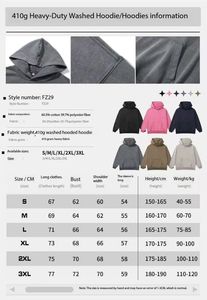 Sudadera con capucha gráfica Pinhead Vintage 2026 - Sudadera oversize de peso pesado con lavado ácido, estilo streetwear, corte oversize, venta al por mayor - Product Image 3