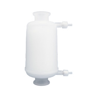 Filtre à capsule stérile 0,2 μm en PTFE, raccord de tuyau 8 mm, autoclavable pour la ventilation des cuves de fermentation