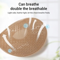 Soutien-gorge invisible sans armatures en silicone respirant avec fermeture avant pour femmes
