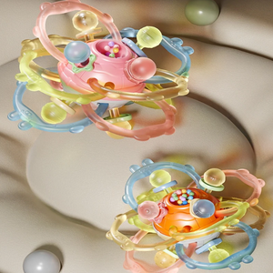 Customized Sensory Teething Toys Silicone Teether Ring Early Educational Baby Toy Balls for Newborn Infants - Product Image 6