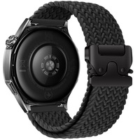 Bracelet de montre tressé en nylon de 22 mm avec boucle parachute compatible avec les montres intelligentes Garmin