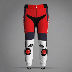 Pedro Acosta Gasgas Motocyclette Pantalon personnalisé Cuir de vachette/kangourou Racing Pantalon/Pantalon CE Protecteurs - Product Image 1