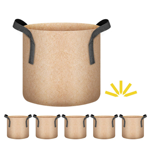 Sacs de culture intelligents en feutre non tissé pour plantes, résistants aux UV, pour jardinage, disponibles en 1, 3, 5, 7, 10, 15, 20, 25, 30, 50, 100 gallons – Vente en gros à prix abordable - Product Image 1