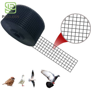 Rete Protettiva Anti-Uccelli per Pannelli Solari in PVC Nero 4 Pollici X 30m Rete Anti-Scoiattolo - Product Image 1