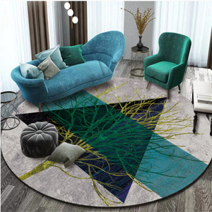 Lá Mô Hình Vòng Thảm Thiết Kế Sàn Thảm Nhà Sản Xuất Nhà Cung Cấp Trang Trí Nội Thất Hiện Đại Thảm Thảm Thảm Mô Hình Hoa Thảm - Product Image 1