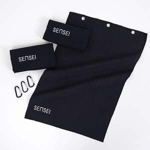 Vietnam Moq 100 Pcs Promotional Navy Microfiber Golf <b>Towel</b> Anti-Slip Quick Dry Blanks Custom <b>Blue</b> Waffle Golf <b>Towels</b> With Hook - Product Image 4