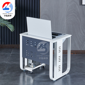 Nhà Máy Chuyên Nghiệp Thông Minh Lớp Học Đồ Nội Thất Lật Top Máy Tính Trường Lật Phòng Thí Nghiệm Giao Diện Điều Khiển Máy Trạm Bàn - Product Image 6