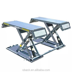OBC <span class=keywords><strong>MS3000</strong></span> Mid Scissor Mobil Quick Repair Lift for Vehicle Scissor Car Hoist Can Lift1.2m 3500kgs Lifting Support Customization - Product Image 2