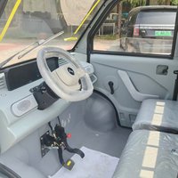 72V 2000W Mini camionnette électrique 1 tonne charge utile Batterie au lithium Cargo Véhicule utilitaire pour entrepôt agricole