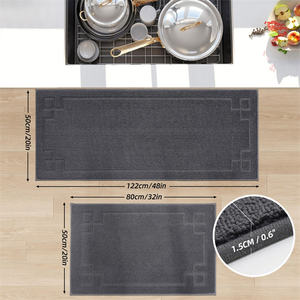 <span class=keywords><strong>Tapis</strong></span> <span class=keywords><strong>de</strong></span> cuisine absorbants en polyester, lavables et antidérapants, pour <span class=keywords><strong>devant</strong></span> l'évier - Product Image 2
