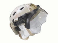 FAST HELMET FLIP GOGGLE VISOR CLEAR Tactical Helmet Visor