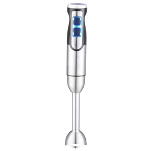 Handheld Blender Stainless Steel Single Blade Electric Mixer For Baby Food And Juicing 42x12x12mm Silver J-1486ANEW - Product Image 1