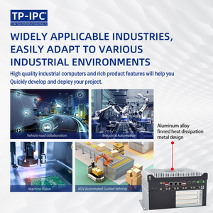 Mini PC industrial con computación perimetral alimentada por Gpu para automatización de IA, puertos serie múltiples con RS232 RS485 aislado, LAN de 3 GbE - Product Image 4