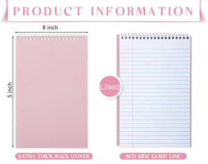 Taccuino per studenti rosa di alta qualità A5 taccuino personalizzato per College rilegato <span class=keywords><strong>a</strong></span> <span class=keywords><strong>spirale</strong></span> per uso scolastico e regalo - Product Image 2