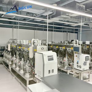 Bioréacteur en verre de 5 L pour laboratoire, fermenteur de table avec agitateur, avec prix pour usage en laboratoire - Product Image 1