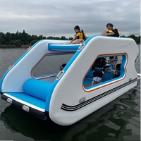 Nouveau design 2026 : Bateau électrique gonflable, bateau-maison gonflable, petit yacht de luxe gonflable à vendre