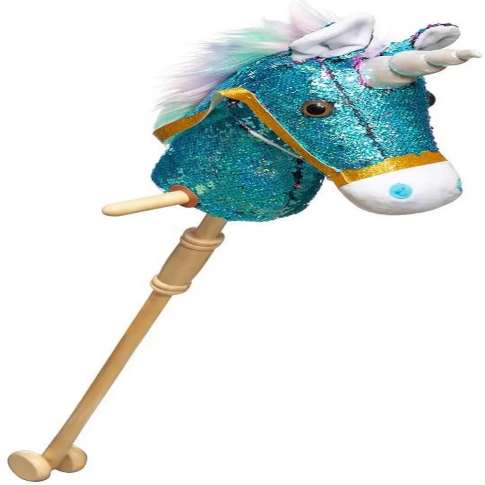 זול סיטונאי בפלאש צעצועי unicorn בעבודת יד תחביב סוס מקלות עבור כיף