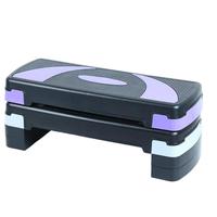 Plataforma de Step Ajustable de 3 Niveles, 80*31cm, Multifuncional, de PP y ABS, para Todos los Niveles de Fitness