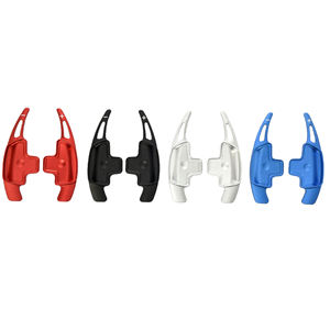 แป้นเปลี่ยนเกียร์อลูมิเนียมอัลลอย3ก้านสำหรับพวงมาลัยที่เข้ากันได้กับ C A B E GLK GLE CLS CLA GLA - Product Image 2