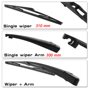 Alto 12 \ "Kction all'ingrosso prezzo di fabbrica tergicristallo 310mm 2009 corrente braccio posteriore lama adatta per <span class=keywords><strong>Hyundai</strong></span> I30 MK5 Dacia gomma vetro - Product Image 4