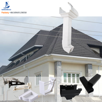Gpull de pluie en pvc pour la maison, système de drainage de toit, bon marché, usine, nigéria knya,