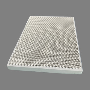 <span class=keywords><strong>Plaque</strong></span> en céramique alvéolaire infrarouge en cordiérite 134x94x13mm pour four de chauffage industriel - Product Image 1