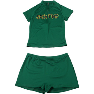 Completo Sportivo 2 Pezzi: Giacca a Maniche Corte e Pantaloncini, <span class=keywords><strong>Abbigliamento</strong></span> <span class=keywords><strong>Sexy</strong></span> da Strada <span class=keywords><strong>per</strong></span> <span class=keywords><strong>Donna</strong></span>, Casual e da Club, Vestiti Estivi Aderenti - Product Image 3