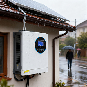 ข้อเสนอพิเศษ ระบบพลังงานแสงอาทิตย์ประสิทธิภาพสูง 3KW 4KW 6.2KW IP65 50/60Hz ระบบไฮบริดกริด AC to AC อินเวอร์เตอร์เดี่ยว จัดส่งฟรี - Product Image 1