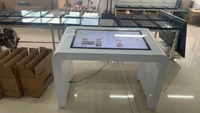 Mesa de Té Interactiva Inteligente con Pantalla Táctil Capacitiva de 43 Pulgadas Yingtouch YC-TK, Sistema Operativo Windows 10, Todo en Uno