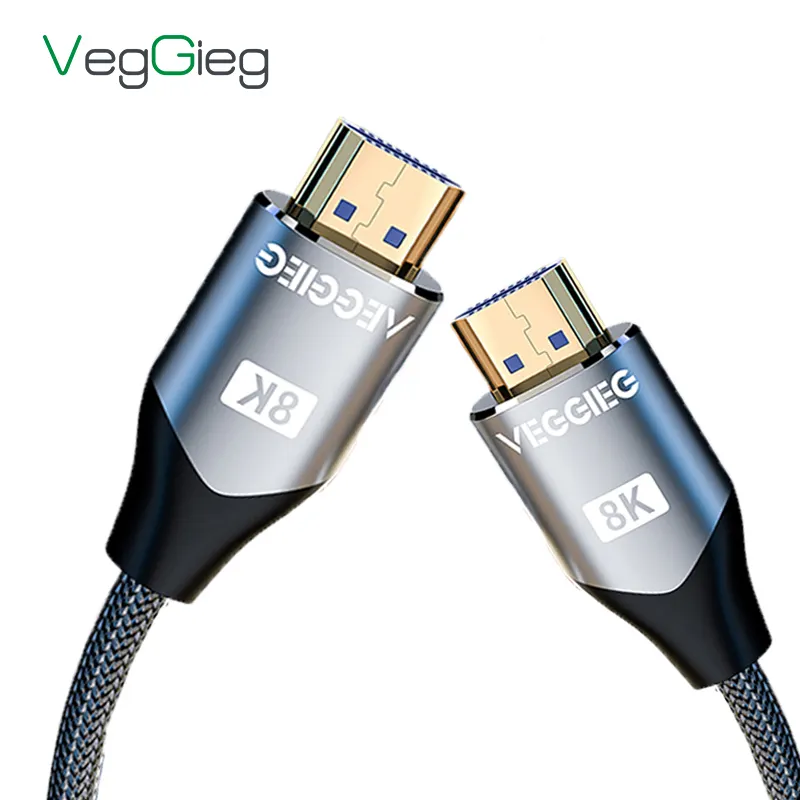 Factory Direct Cable Hdmi 1M 3M 5M 8M 10M 15M 20 m Feet Support 4k 60hz 120hz HDMI Cable Male High Speed 2.1 Flat Hdmi Cable