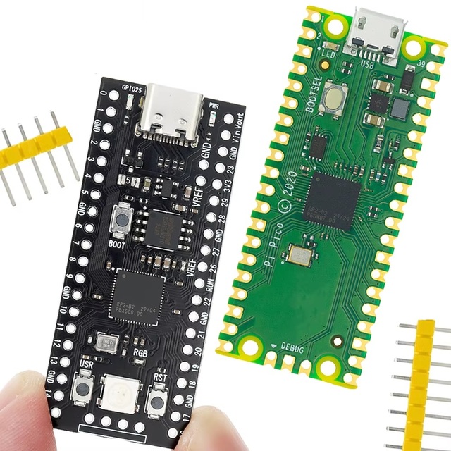 Bssy)Pico Board Rp2040 Dual-Core 264kb Arm Low-Power Microcomputers High-Performance Cortex-M0+ Processor For Raspberry Pi