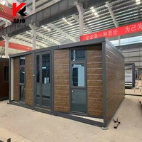 Petite Maison Mobile Maisons Préfabriquées Pliantes 4 Chambres 20 pieds 40 pieds Maison de Conteneur Extensible de Luxe
