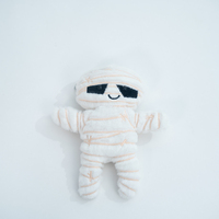 Peluche Mummy Squelette d'Halloween Mignonne, Figurine en Peluche pour Décoration de Fêtes et Cadeau