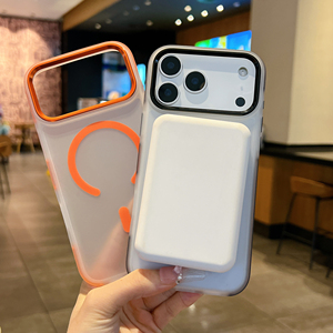 Produit Tendance Nouvelle Arrivée Coque de Téléphone Semi-Mate Antichoc à Chargement Magnétique Sans Fil pour iPhone 17 Air Pro Max 16 15 14 13 Plus - Product Image 3