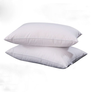 Oreillers de qualité hôtelière avec certification OEKO-TEX 10% 30% 50% <span class=keywords><strong>70</strong></span>% Oreiller en duvet de canard gris Oreiller respirant pour le soutien du cou Oreiller personnalisé - Product Image 1