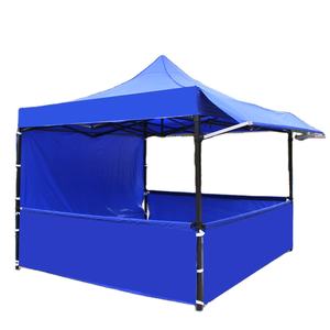 Tuoye निविड़ अंधकार Foldable 10x10 आउटडोर <span class=keywords><strong>Gazebo</strong></span> तीन पक्षीय दीवार तम्बू - Product Image 1