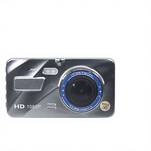 Cámara <span class=keywords><strong>de</strong></span> salpicadero nueva cámara DVR <span class=keywords><strong>de</strong></span> coche <span class=keywords><strong>de</strong></span> doble lente Full HD 1080P 4 "IPS frontal + espejo azul trasero visión nocturna grabadora <span class=keywords><strong>de</strong></span> vídeo Monitor <span class=keywords><strong>de</strong></span> estacionamiento - Product Image 1