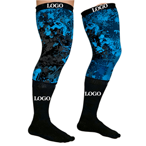 <b>Knee</b> <b>High</b> Knitted Spandex Polyester Cotton Sports <b>Socks</b> Taiwan Made Stretch Performance Long Tube Athletic Training <b>Socks</b> - Product Image 1