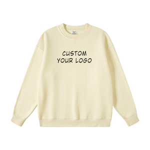 All'ingrosso <span class=keywords><strong>felpa</strong></span> <span class=keywords><strong>oversize</strong></span> <span class=keywords><strong>felpa</strong></span> in pile di cotone 500gsm <span class=keywords><strong>felpa</strong></span> a tracolla pesante <span class=keywords><strong>felpa</strong></span> bianca per gli uomini - Product Image 2