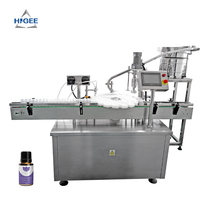 Machine de remplissage de solution liquide entièrement automatique Higee pour la production de solution pour lentilles de contact, ligne de production adaptée à divers flacons