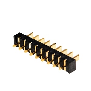 โรงงานผลิตขั้วต่อแบตเตอรี่โน้ตบุ๊ก 9 พิน ขนาด 2.5 มม. แบบ 180 องศา พร้อมที่ยึดแบตเตอรี่สำหรับล็อคประตูอัจฉริยะ 9 พิน - Product Image 1