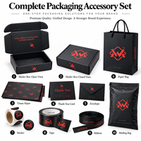 Boîtes d'emballage en cartons personnalisés, petites boîtes de colis de livraison rouge noir mat pour cartes à jouer au poker