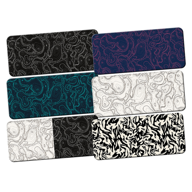 1pc Large Gamer Mouse Pad Mat Mousepad Abstract Shapes Line XXL Large Sublimation Large Rubber Custom Printed Gaming Mouse Pads